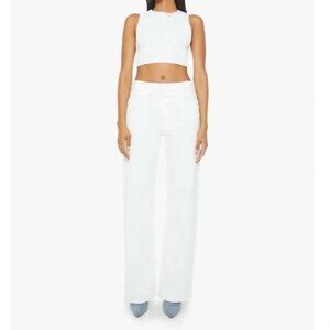 MOTHER The Dodger Sneak Straight Leg Jeans in Totally Innocent Wash Size 30